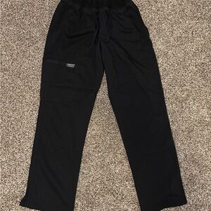 Black Cherokee Workwear Scrub Pants